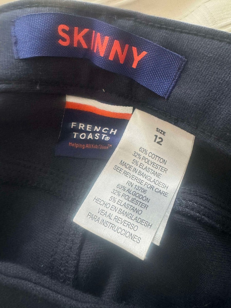 French Toast Girls' Skinny 5 Pocket Knit Pant $25 NEW #123 | eBay
