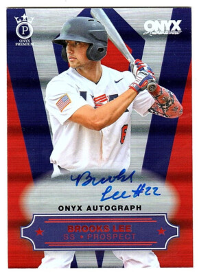Brooks Lee 2022 Onyx Premium Silver AUTO 130/265