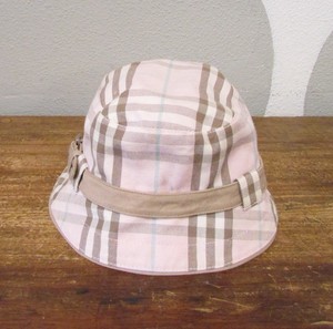 pink burberry bucket hat