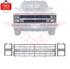 New Front Grille Headlamp Door Bezel Fits 1985-1988 Chevy Ck Series Pickup New Front Grille Headlamp Door Bezel Fits 1985-1988 Chevy Ck Series Pickup