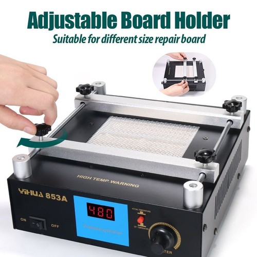 Digital Infrared Preheating Station BGA Rework PCB DE soldering Tools 110/220V - Picture 5 of 14
