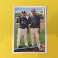2009 Topps #321 Classic Combos Tampa Bay Rays Kazmir Price
