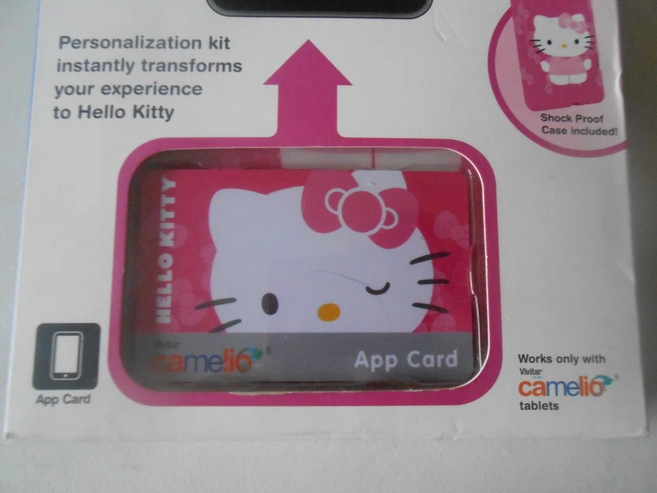 Hello Kitty Camelio Personalization Kit, tablet protective shock proof case, app - Image 3 of 4