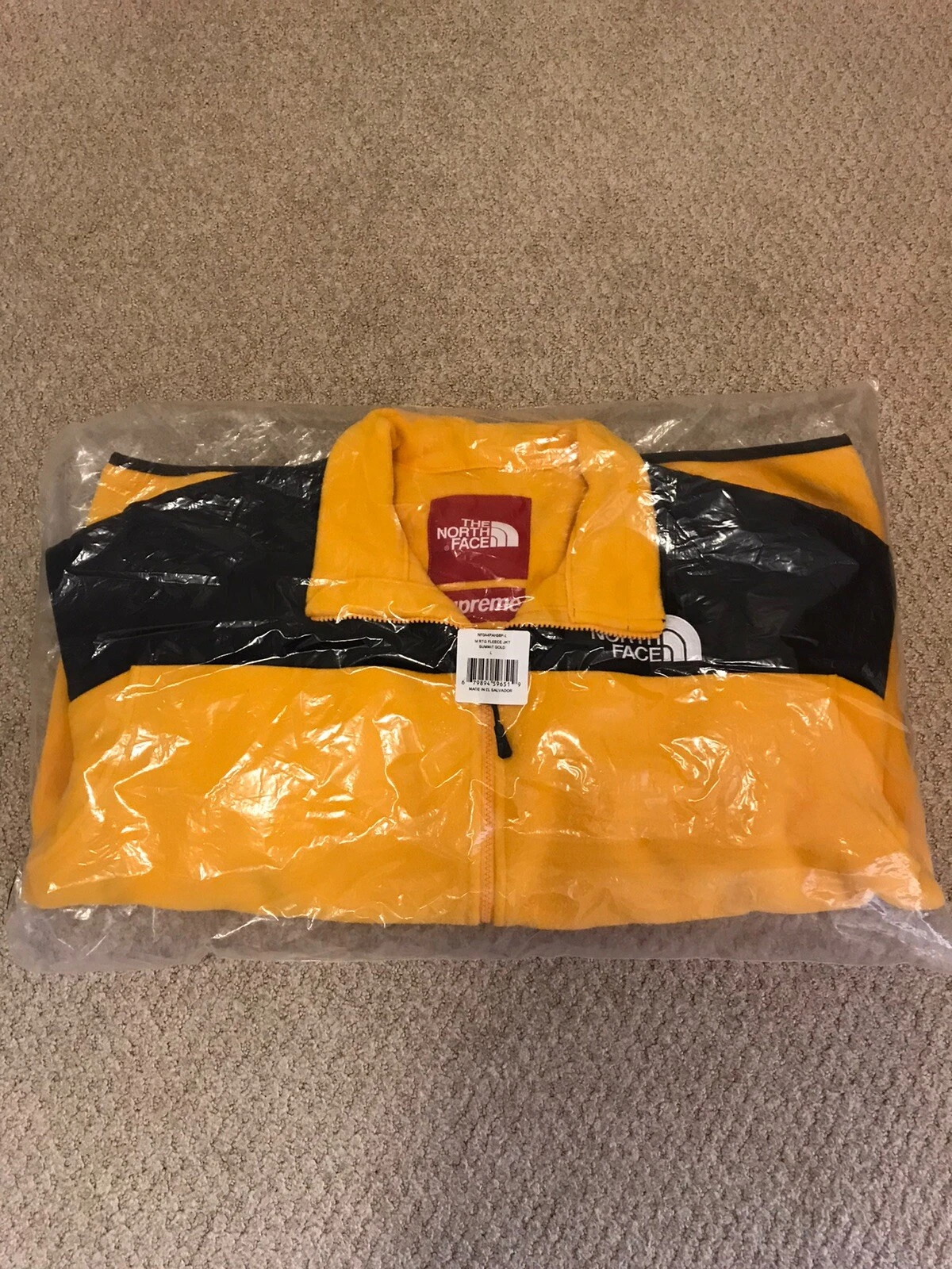 Supreme x TNF The North Face RTG polaire or SS20 taille grande