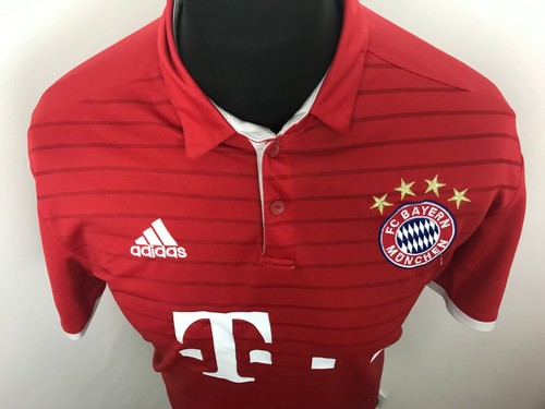 Bayern Munich Home football shirt 2016 - 2017 maglia Trikot Size Medium - Picture 3 of 10