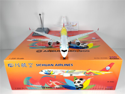 1:200 Aviation SICHUAN AIRLINES AIRBUS A350-900 Passenger Airplane