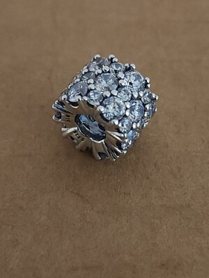 AUTHENTIC PANDORA CLEAR SPARKLE CHARM #798487C01