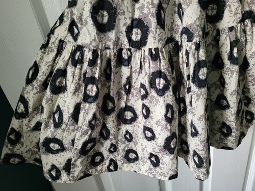 Vestido halter Anthropologie Plenty by Tracy Reese nuevo sin etiquetas talla 8 negro blanco - Imagen 3 de 6