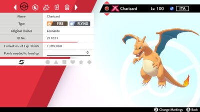  2021 Leonardo Charizard Event Untouched | Pokemon Sword & Shield 