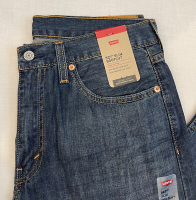 ゆうLevi's 527ストレートデニム W33 L32 ブルー Levis 527