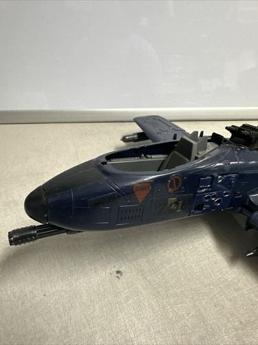 1984 GI JOE COBRA RATTLER 60% Complete Vintage VEHICLE Jet Plane ARAH Very Nice - Picture 2 of 15
