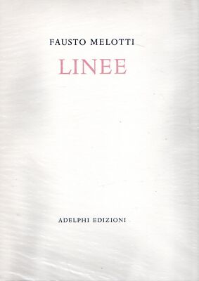 Melotti, Fausto. Linees (im Etui)