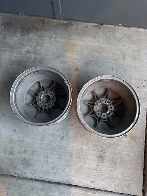 RARE WEDS SPORT TC05 15x7 +49 4x114.3 PAIR | HONDA CIVIC CRX DC2 