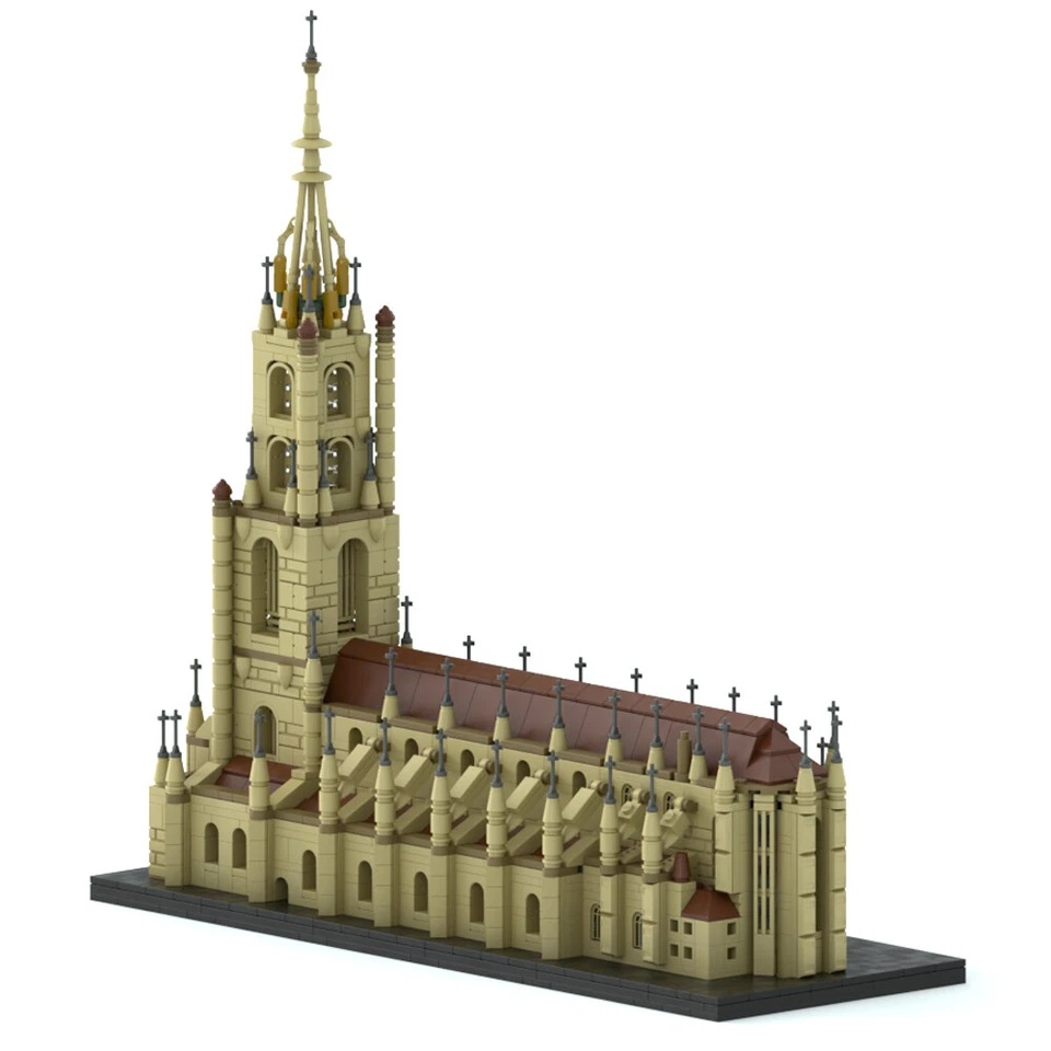 ZITIANYOUBUILD 13" High Berner Münster / Bernese Minster Church Tower 2044 - Image 2 of 4