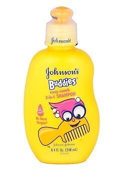 Johnson's Easy-Comb Shampoo - Fragrance Free - 8.4 oz