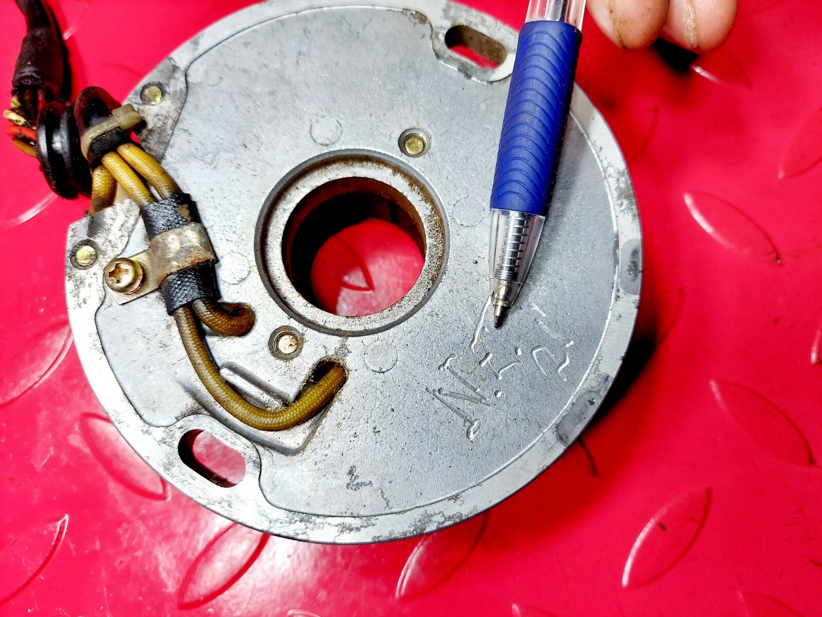 yamaha yz125 1987 stator yz125 ignition yz 125 1987 stator 2HG85510K0