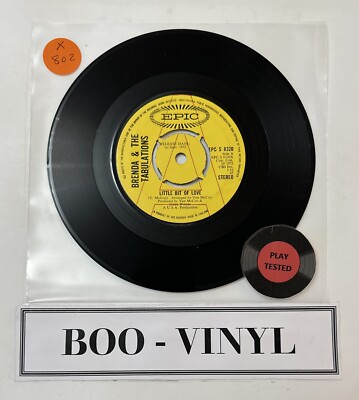 Brenda & the Tabulations-Little bit of love  7  Promo Soul original 45 EX CON