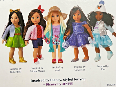 5 DISNEY ILY 4EVER DOLLS 18
