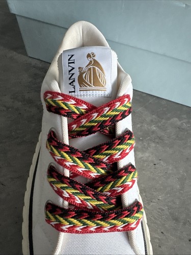 LANVIN Curb Sneakers Size 8 New Boxed Chunky LANVIN Trainers - Picture 4 of 21