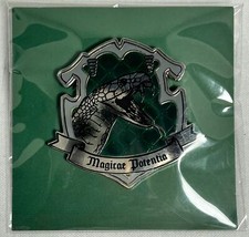 Slytherin Enamel Pin Badge NEW Snake Crest 4.5cm GeekGear Wizarding Harry Potter