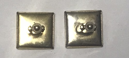 Vintage Caduceus Snake Staff MOTHER of PEARL CUFFLINKS Medical RN MD EMT Gift - Picture 10 of 12