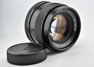 Carl Zeiss Contax Lens Planar 50mm F1 4 T C Y Mount Used Free Shipping Ebay