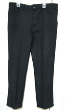 VTG Levi  s Pants USA-made Grampa Navy-Blue Dacron Polyester Slacks Men 40X29.5