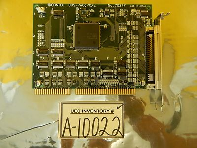 Contec BUS-PAC(PC)E ISA Bus Expansion Board PCB Card 7024F Used Working