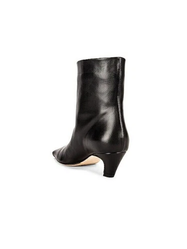 Khaite Damen High-Heeled Kurzstiefel Leder Medium Boots Bare Boots - Bild 13 von 18