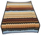 MISSONI  HOME BATH MAT 100% COTTON 24x 35in  60x90cm  ECOLOGIC DYE  GIACOMO 160