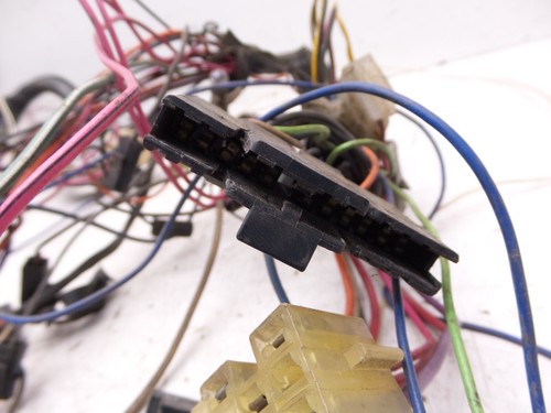 For Parts 1980 Trans Am Under Dash Inner Wiring Harness Fuse Interior Cut Wires - Picture 23 of 24