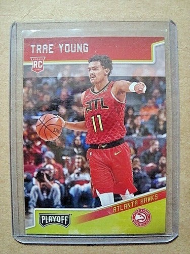 2018-19 Trae Young Panini Playoff Rookie #175 RC como nuevo 🔥🔥🔥 cantidad - Imagen 7 de 12
