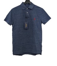 Ralph Lauren Polo Men  s Polo Size Small Custom Slim Fit In Blue Heathered 
