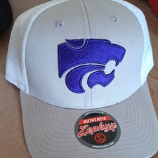 Zephyr Authentic Kansas State Wildcats Cap Gray Purple L
