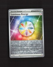 Carta Pokemon Energia Luminosa 191/193 Paldea Evoluta Reverse Holo NM