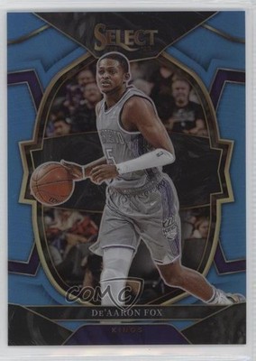 2022-23 Panini Select Concourse Light Blue Prizm 139/299 De'Aaron Fox #13 0mf7