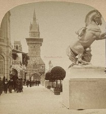 Ausstellung Universelle De Paris 1900 Snapshot Foto Stereo Vintage § R
