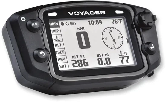 Kit de computadora TT Voyager GPS pantalla LCD retroiluminada negra Yam Apex XTX 1.75 16-18 Foto 2 de 4