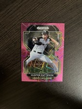 2022 Prizm Draft Picks - Hunter Patteson #PDP145 Neon Pink Velocity Prizm (RC)