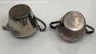 Vintage Acadamy Silver On Copper Creamer & Sugar Bowl Set — photo 2
