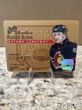 1995-96 Leaf - Studio Rookies Radek Bonk #20 CREDIT CARD Ottawa Senators