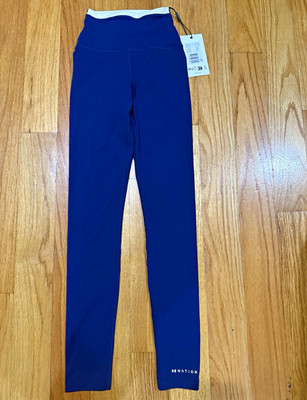 P.E Nation Vita Full Length Legging Bright Navy NWT Size XS