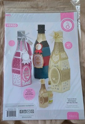 Tonic Studios Stanzform TIME TO DRINK CHAMPANGE BOTTLE 4901E