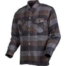 ScorpionEXO Covert Flannel Shirt - Black/Brown/Gray - Small 13603-3