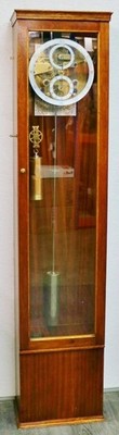 Seltene antike hochwertige englische Mahagoni 8 Tage Regulator Longcase Wanduhr