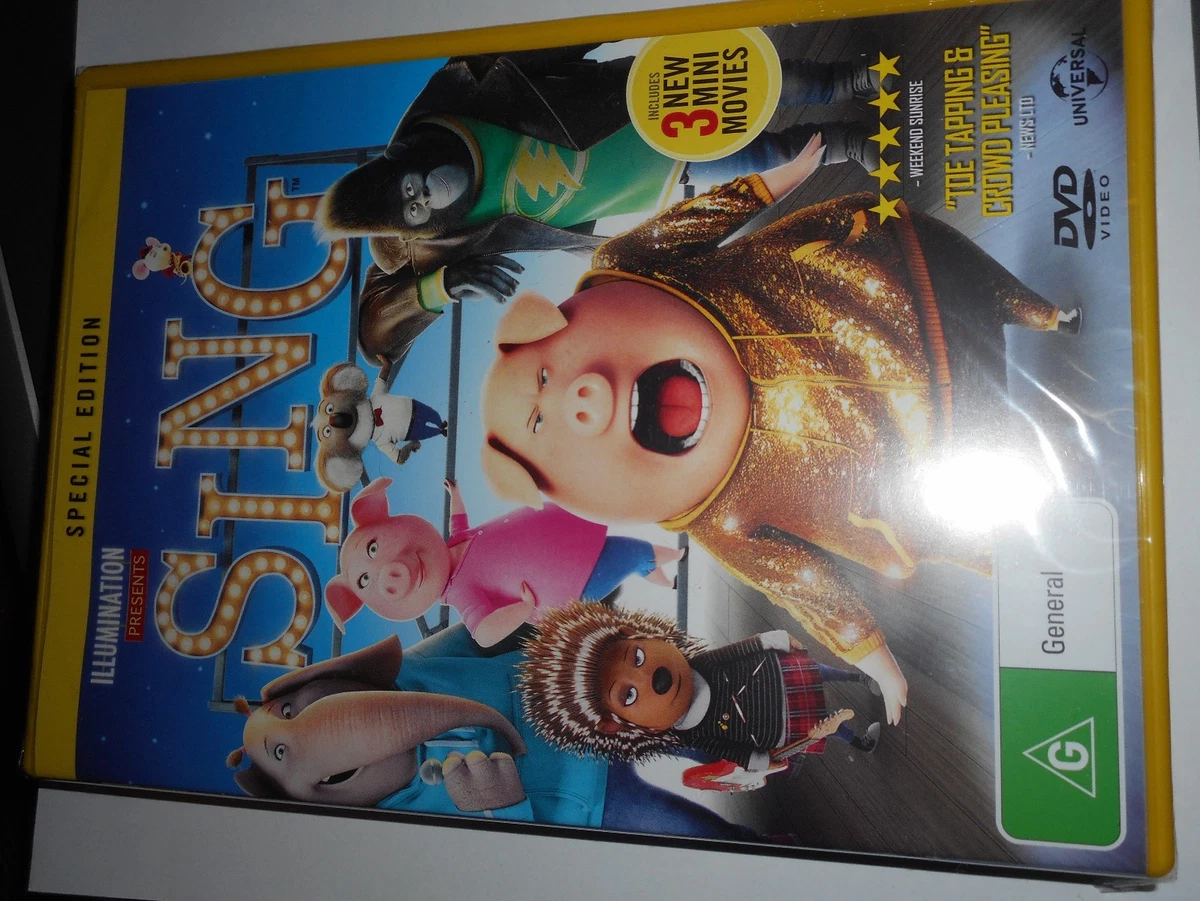 Sing (2016 film) Movie/TV Title DVDs & Blu-ray Discs for sale | eBay