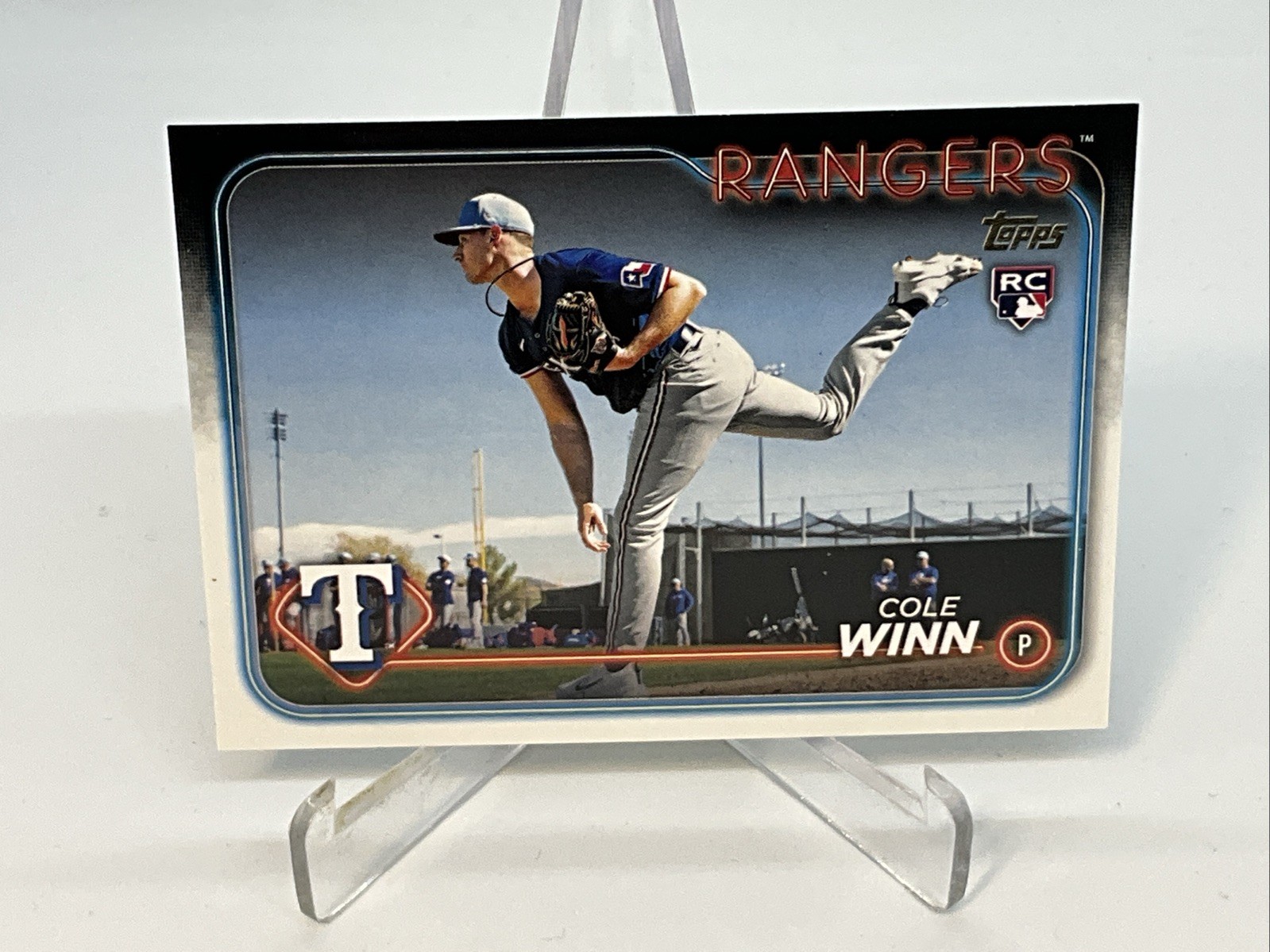 COLE WINN 2024 Topps Update #US109 RC GOLDEN MIRROR Image Variation SSP