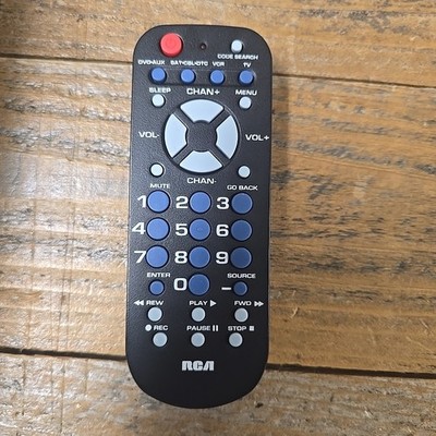 Universal Remote Control RCA RCR504BE 4-Device TV STREAM DVD SAT-CBL-DTC (2)