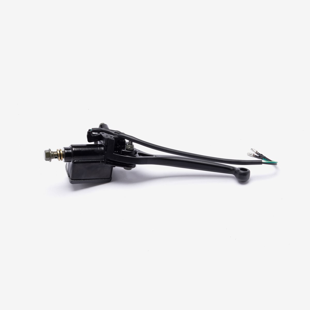 Front Brake Master Cylinder Master Cylinder with Reservoir Black Scooter Bolt-On