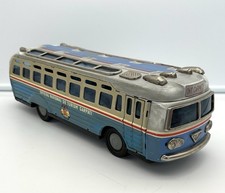 Vtg Romanian Metaloglobus Tin Friction Bus / OFICIUL NATIONAL DE TURISM CAPATI